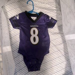 Lamar Jackson Ravens onesie